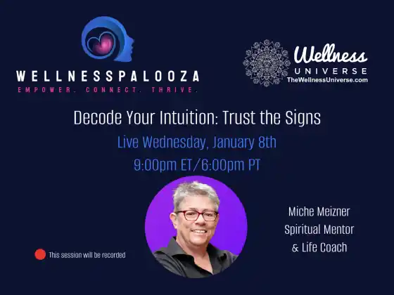 Wellnesspalooza 2025 Décodez votre intuition avec Miche Meizner